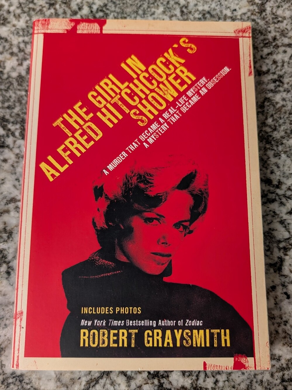 The Girl in Alfred Hitchcock's Shower By Robert Graysmith, Red Cover